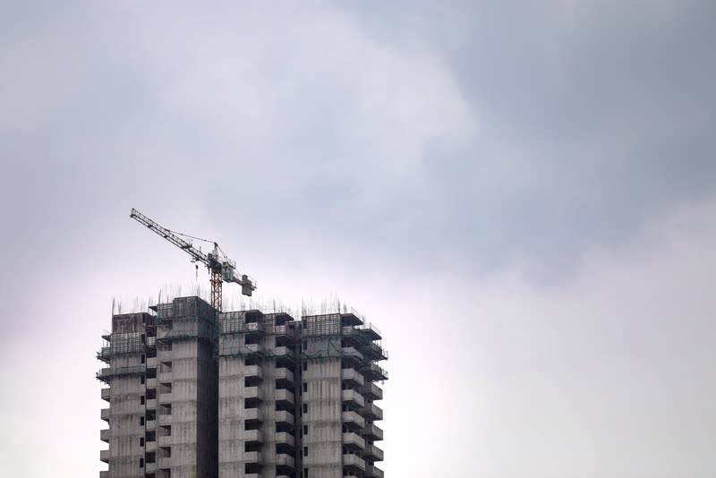 Tower A of Meridian Lakeview under construction (placeholder image)